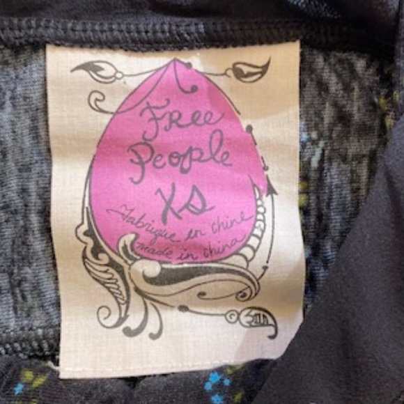 Free People - Square Neck Empire Mini Dress - Picture 2 of 9